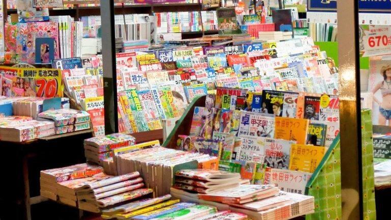 Best Japanese Book Stores For Manga Enthusiasts.